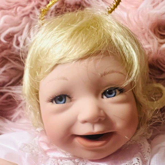 Ashton Drake Galleries 1994 vintage Ballerina tutu Halo Porcelain Doll - Picture 5 of 8